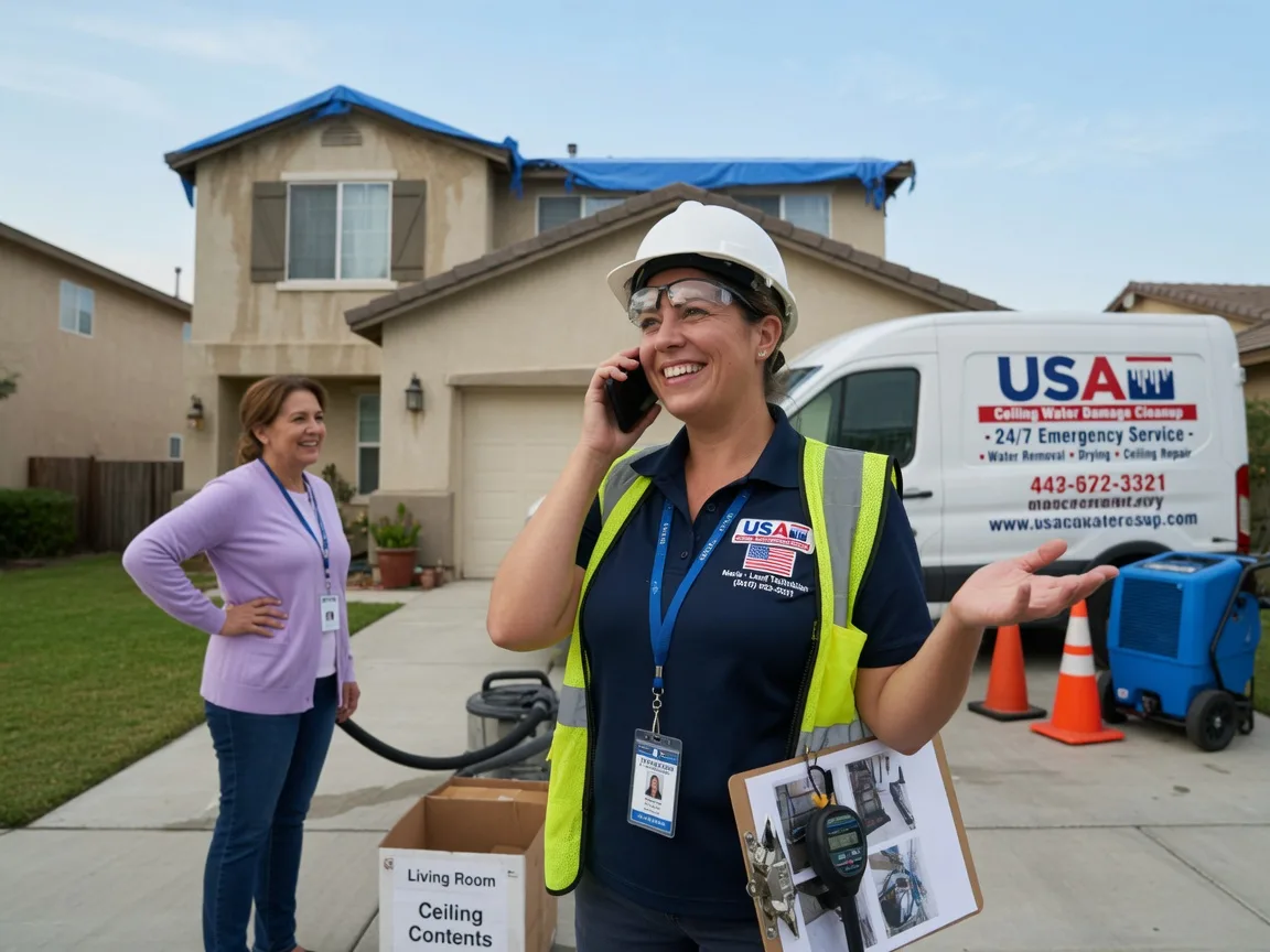 Ceiling Water Damage Restoration Burkburnett, TX FAQs