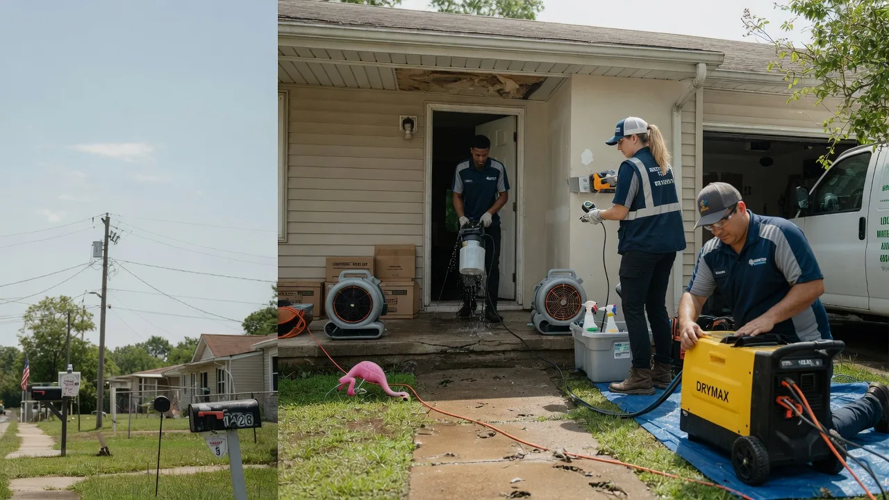 Storm Damage Water Removal in Burkburnett, TX near me